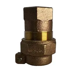 Fan Favorite Midland Metal 9662020LF Pack Joint Adapter, 1-1/4-in FIP x 1-1/4-in Pack Joint (CTS), Lead-Free Bronze