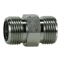 Midland Metal FSO24032424 Union, 1-1/2-in Male O-Ring Face Seal x 1-1/2-in Male O-Ring Face Seal, Steel Deal