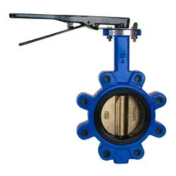 Weekend Sale Midland Metal 9660L6ABE Lug-Style Butterfly Valve, 6-in Nominal, Ductile Iron Body, Aluminum Bronze Disc, EPDM Seat