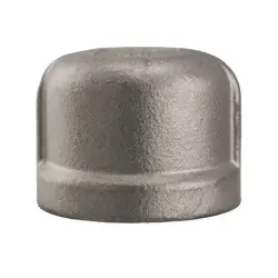 Midland Metal 62479MS SP-114 Cap, 2-1/2-in Female NPT, 304 Stainless Steel Authentic