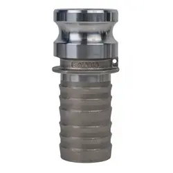 Save Now Midland Metal E-CGE-150-SS1 Economy Series Type E Cam and Groove Adapter, 1-1/2-in Male Adapter x 1-1/2-in Hose Shank, Stainless Steel