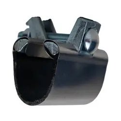Midland Metal R30200 1-Bolt Patch Clamp, 2 in, 301 Stainless Steel, 3-in L Instant Buy