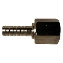 Midland Metal 34662 Female Adapter, 3/8-in Hose Barb x 3/8-in Female NPTF, Stainless Steel High Quality