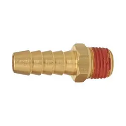 Special Offer Midland Metal 32004VS Rigid Male Adapter Vibraseal, 1/4-in Hose Barb x 1/8-in Male NPTF, Brass