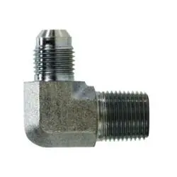 Save Now Midland Metal 25011220 90-deg Elbow, 3/4-in Male JIC x 1-1/4-in Male NPTF, Steel