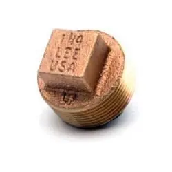 Midland Metal 44658LFUSA Cored Square Head Plug, 2-in Male NPT, Lead-Free Bronze Don't Miss Out