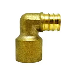 Direct From Factory Midland Metal 35073S Sweat Elbow, 1/2-in PEX x 1/2-in Female Sweat, Lead-Free Brass