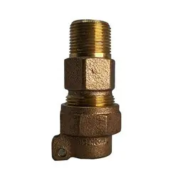 Midland Metal 9682424LF Pack Joint Adapter, 1-1/2-in MIP x 1-1/2-in Pack Joint (CTS), Lead-Free Bronze Today Only