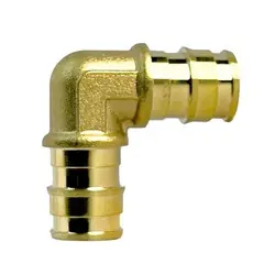 Midland Metal 35061CE Cold Expansion Union Elbow, 1-in Cold-Expansion PEX x 1-in Cold-Expansion PEX, Lead-Free Brass Free Returns