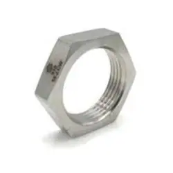 Genuine STAINLESS ADAPTERS SS306-20 Bulkhead Locknut, 1-1/4-in Female JIC, Stainless Steel