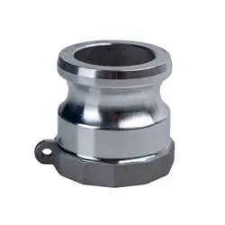 New Arrival Midland Metal E-CGA-050-A1 Economy Series Type A Cam and Groove Adapter, 1/2-in Male Adapter x 1/2-in Female NPT, Aluminum