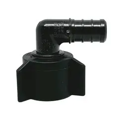 Premium Midland Metal 35272 Swivel Female Elbow, 3/4-in PEX x 3/4-in Female NPSM Swivel, Polyphenylsulfone
