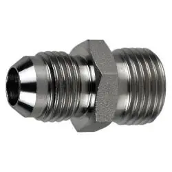 Midland Metal 7005-06-L10-16 Straight Adapter, 3/8-in Male JIC x L10 Male Metric, Steel Order Now