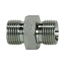 Holiday Sale Midland Metal 9022-08-08 Hex Nipple, 1/2-in Male BSPP x 1/2-in Male BSPP, Steel