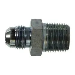 Reduced Price Midland Metal 240454 Adapter, 5/16-in Male JIC x 1/4-in Male NPTF, Steel