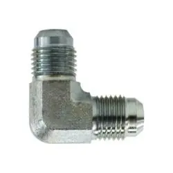 In Demand Midland Metal 2500108 90-deg Union Elbow, 5/8-in Male JIC x 1/2-in Male JIC, Steel