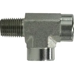 Affordable Midland Metal 560220 Male Run Tee, 1-1/4-in Male NPTF x 1-1/4-in Female NPTF x 1-1/4-in Female NPTF, Steel