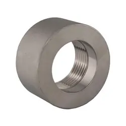 Midland Metal 62779MS SP-114 Half Coupling, 3-in Female NPT x 3-in Socket Weld, 304 Stainless Steel Last Chance