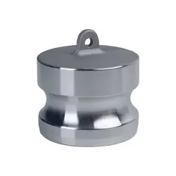 Professional Grade Midland Metal E-CDP-050-A1 Economy Series Cam and Groove Dust Plug, 1/2-in Type DP, Aluminum
