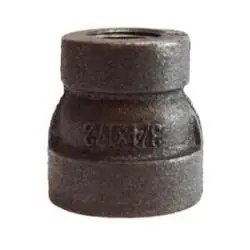Secure Checkout Midland Metal 68441 Reducing Coupling, 1 in FPT x 1/2 in FPT, Iron, Galvanized, XH Schedule, 300 lb
