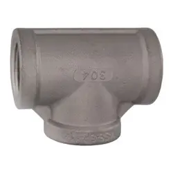 Cheap Midland Metal 62255MS SP-114 Tee, 1-in Female NPT x 1-in Female NPT x 1-in Female NPT, 304 Stainless Steel