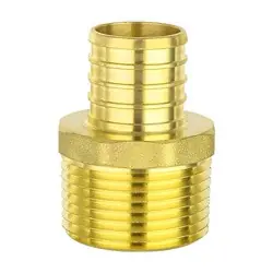 Exclusive Offer Midland Metal 35081 Male Adapter, 1-in PEX x 1-in Male NPTF, Lead-Free Brass