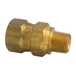 Midland Metal 32468 Swivel Adapter, 1/2-in Female NPTF x 1/2-in Male NPTF, Brass Price Cut