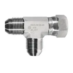 STAINLESS ADAPTERS SS6602-10-10-10 Swivel Run Tee, 5/8-in Male JIC x 5/8-in Female JIC Swivel x 5/8-in Male JIC Clearance