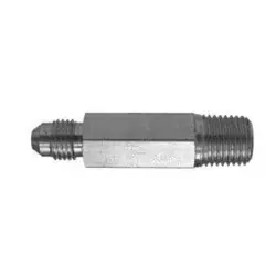 Get Yours Midland Metal 2404L64 Long Adapter, 3/8-in Male JIC x 1/4-in Male NPTF, Steel