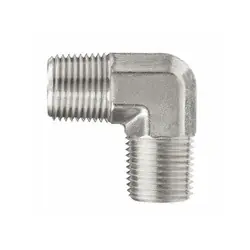 Midland Metal 28266N Forged 90-deg Male Elbow, 1/8-in Male NPTF x 1/8-in Male NPTF, Nickel-Plated Brass Hot Picks