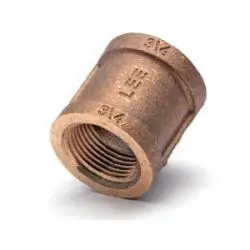 Midland Metal 44410LFUSA Coupling, 1/8-in Female NPT x 1/8-in Female NPT, Lead-Free Bronze Order Now