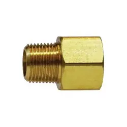 Seasonal Sale Midland Metal MP66-44BO Poly-Flo® Interchangeable Female Adapter, 1/4-in Compression x 1/4-in Female NPTF, Brass, Body Only