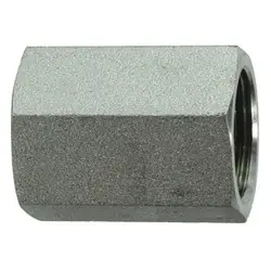 Cheap Midland Metal 9033-10-08 Coupling, 5/8-in Female BSPP x 1/2-in Female BSPP, Steel