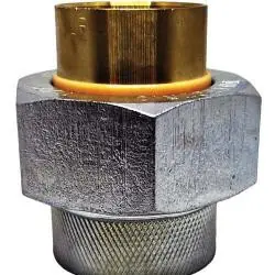 Midland Metal 973112LF Dielectric Union, 3/4 in FIP x 1/2 in Sweat Get Yours