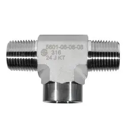 Deal STAINLESS ADAPTERS SS5601-12-12-12 Female Pipe Branch Tee, 3/4-in Male NPTF x 3/4-in Male NPTF x 3/4-in Female NPTF, Stainless Steel
