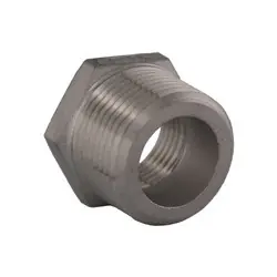 Midland Metal 62500MS SP-114 Hex Bushing, 1/4-in Male NPT x 1/8-in Female NPT, 304 Stainless Steel Trusted Brand