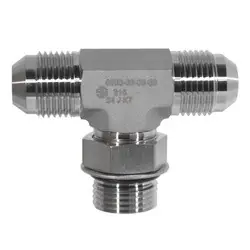 STAINLESS ADAPTERS SS6803-16-16-16 Branch Tee, 1-in Male JIC x 1-in Male JIC x 1-in Male Adjustable O-Ring Boss, Stainless Steel Popular