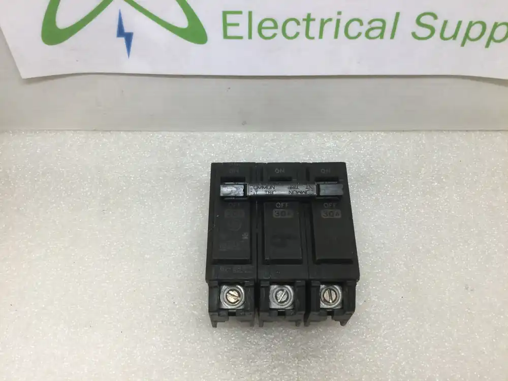 GE/General Electric THQL32030 30 Amp 3 Pole 240V Circuit Breaker - Cosmetic Flaw Shop Now