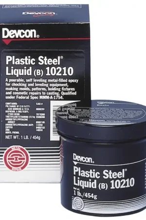 DEVCON 10210 1 lb. Size Plastic Steel Liquid (B) Epoxy Sale
