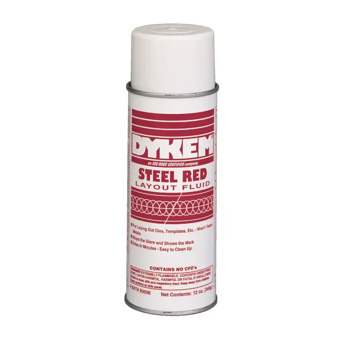 While Supplies Last DYKEM 80096 12 oz. Size Red Layout Fluid