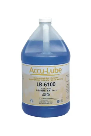ACCU-LUBE LB-6100 1 Gallon Machining, Sawing, Cutting, Tapping, Broaching, Spline Rolling Type, 1 Gallon Container Size Soluble Cutting Mist Fluid Express Delivery