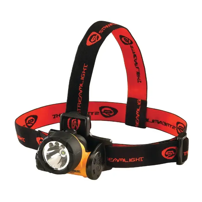 STREAMLIGHT 61050 Headlamp Type, Polymer Body Type, AAA Battery Headmounted Flashlight Trusted Brand