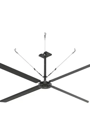 HUNTER INDUSTRIAL 72019 7‘ Blade Size, Ceiling Mount Air Circulator, — CFM, 5/8 Horsepower Buy Online