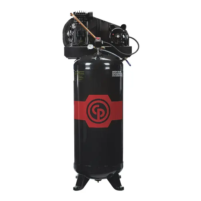 Trusted Brand CHICAGO PNEUMATIC RCP-581H 80 Gallons Tank Capacity, 5 Horsepower, 18.5 CFM @ 100 PSI Air Delivery Stationary Compressor