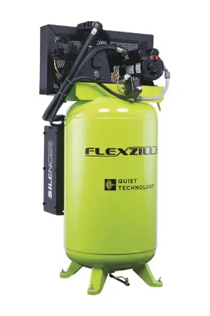 FLEXZILLA FI05V080Y1S 80 Gallons Tank Capacity, 5 Horsepower, 20 CFM @ 90 PSI Air Delivery Stationary Compressor Don't Miss Out