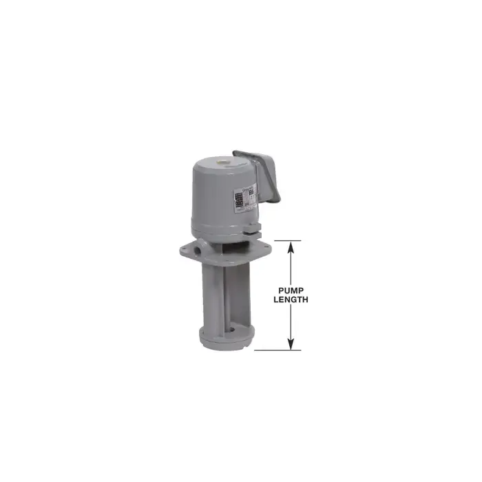 Luxury GRAYMILLS IMV25-F Immersion Pump, 20 GPM Max Flow Rate, 1/4 HP, 230/460V, 3 Phase Voltage, 14.188" OAL Centrifugal Pump
