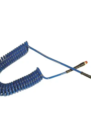 Reduced Price COILHOSE PNEUMATICS PU38-20B-B 3/8" NPT Hose Size, 20‘ Hose Length, 115 PSI Max. Pressure Rating Air Hose