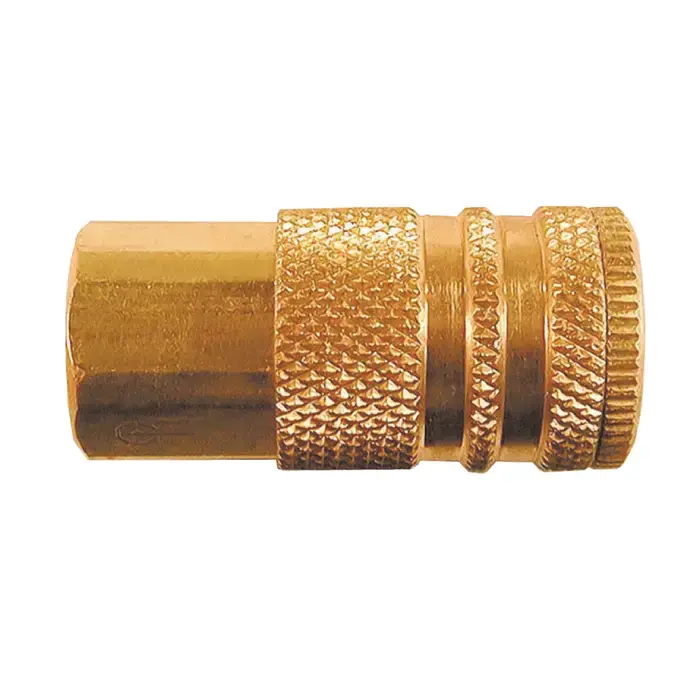 COILHOSE PNEUMATICS 151 3/8" Thread Size, Female Pipe Connection, Brass Material Coupler Instant Buy