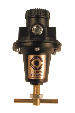 Budget COILHOSE PNEUMATICS 8802G 1/4" Port Size, 0-125 PSI Pressure Range, 250 PSI Maximum Working Pressure Regulator