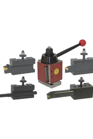 Top Rated DORIAN SDN25AXA-SS AXA Wedge Type Quick Change Tool Post Set